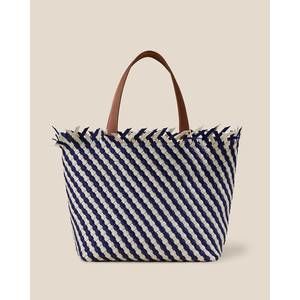 NEW NAGHEDI women's havana striped tote in venice